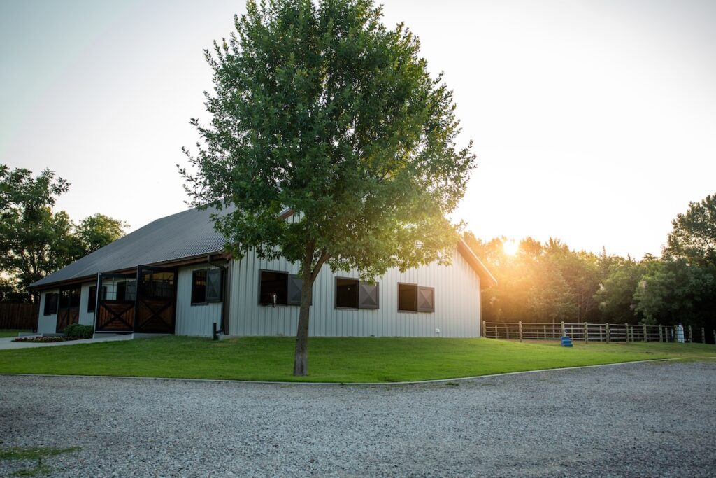 metal siding barn