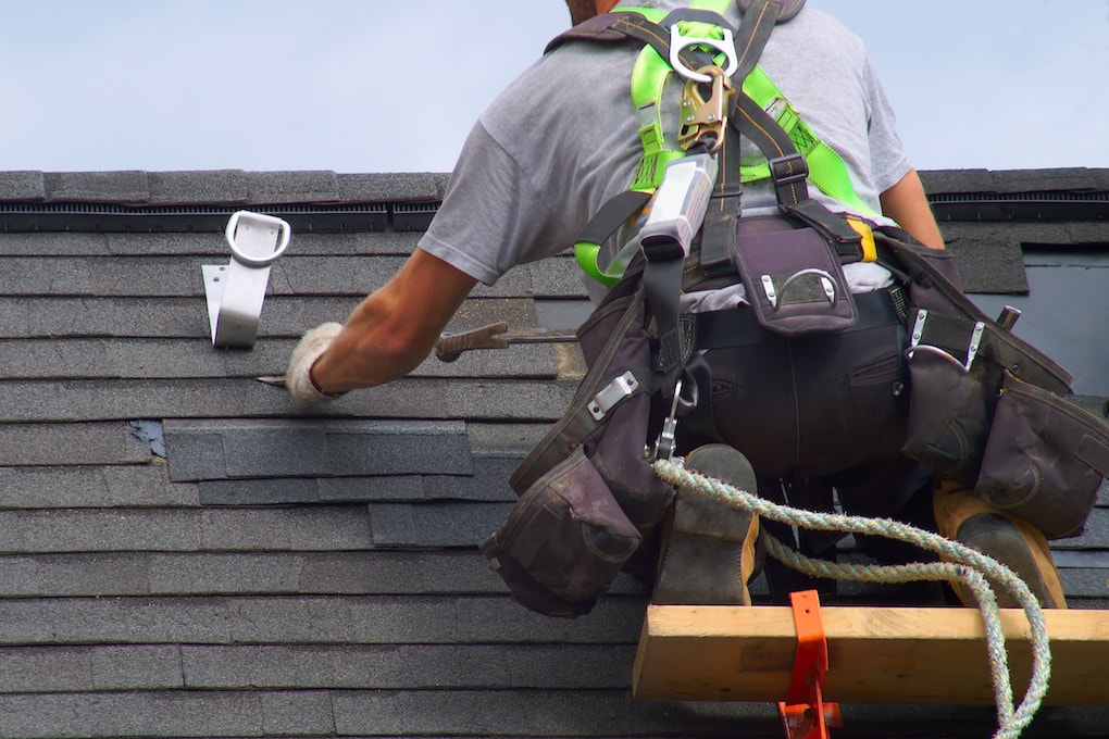 diy roofing guide safety; hail damage repair guide
