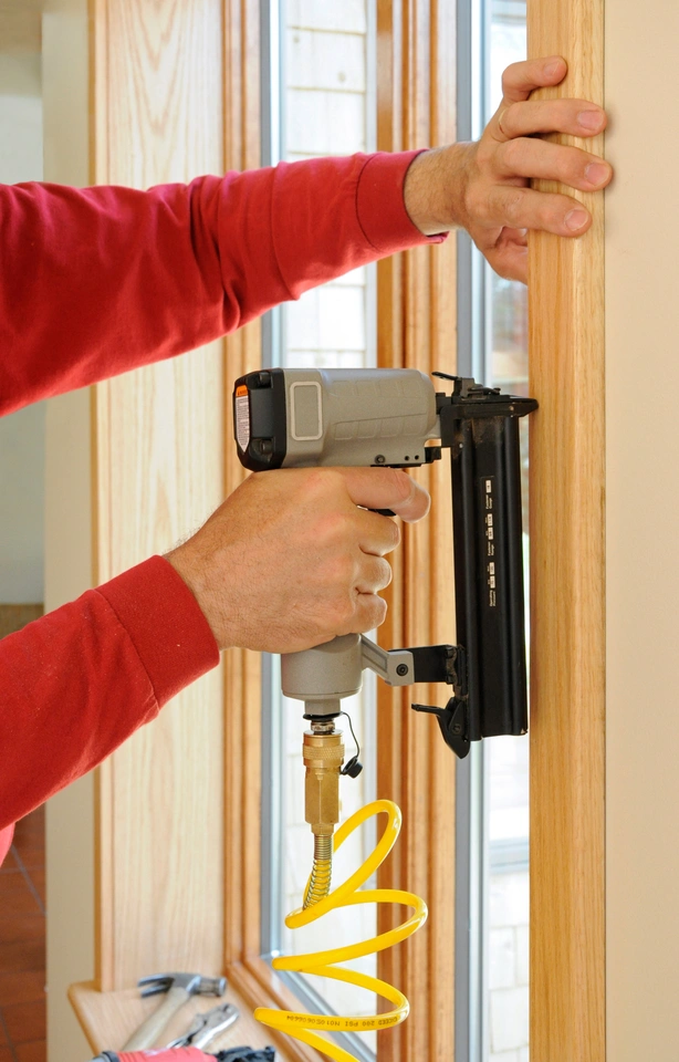 installing window trim