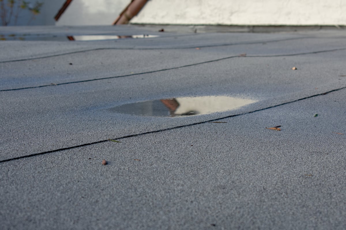 flat roof leak repair