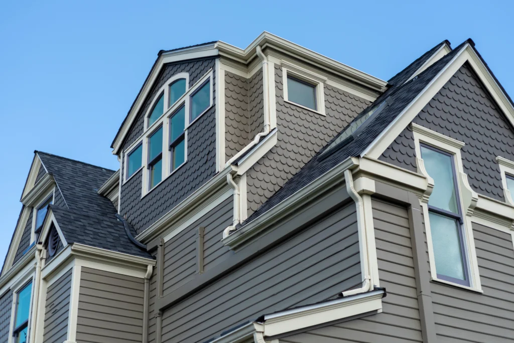 Siding on a house in White Bear Lake.