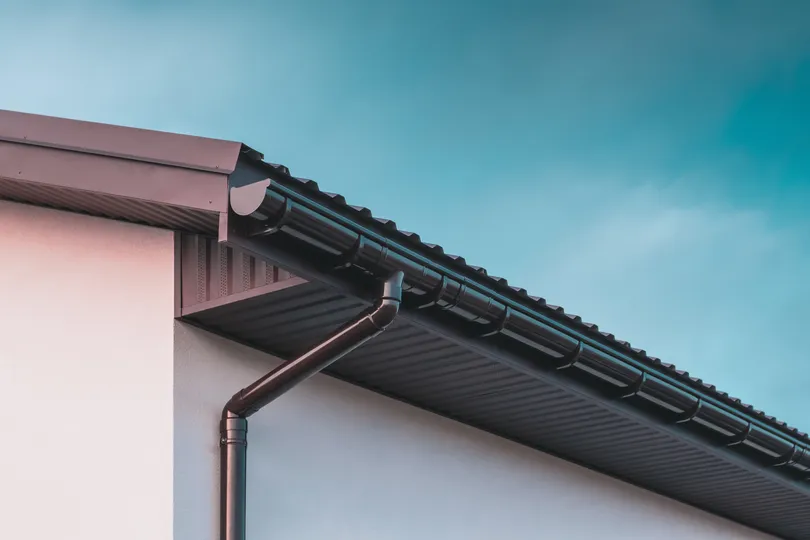 New gutters in Maple Grove