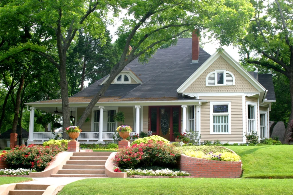 neighborhood home with new siding installation in st cloud mn