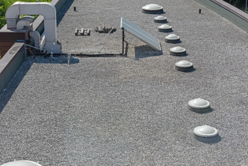 BUR roofing