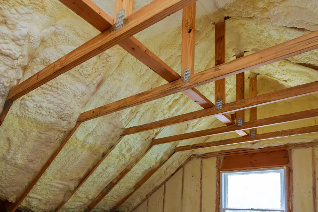 foam insulation attic