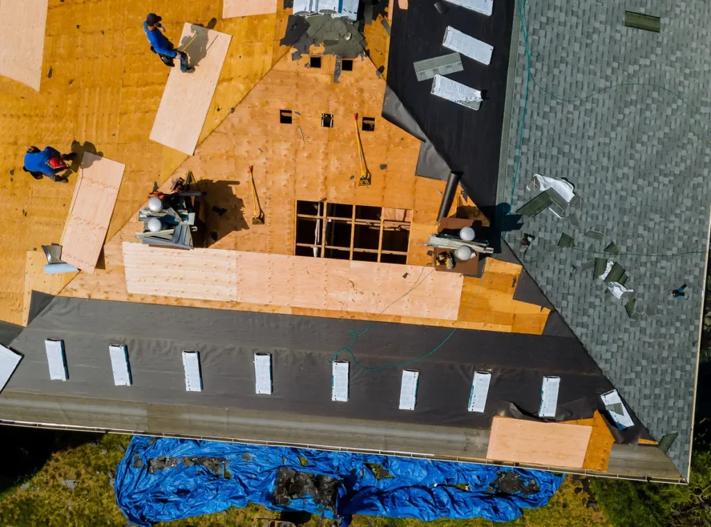 replacing a roof